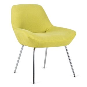 Žltá stolička Design Twist Taba