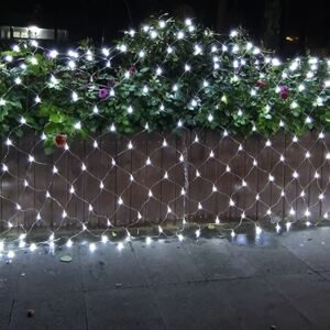 Vianočné osvetlenie - SIEŤ, 2mx2m, 64 LED,W