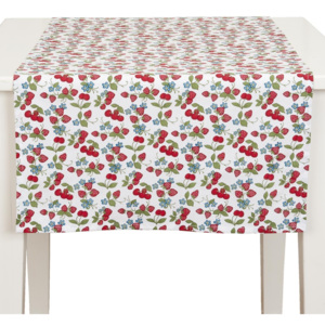 Behúň na stôl Strawberries And Čerešne - 50 * 140 cm
