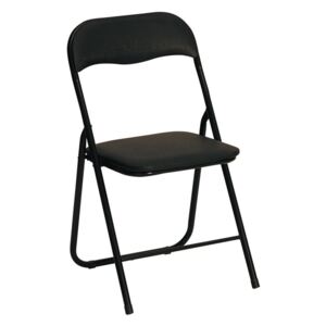 Kovová stolička K5 čierna Halmar