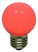 DECOLED LED žiarovka - červená, pätice E27