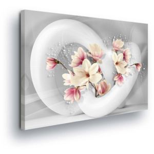 Obraz na plátne - Flower Toboggan 100x75 cm