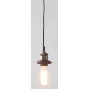 ACA DECOR Kábel s retro objímkou, mosadzná farba