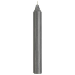 Vysoká sviečka Rustic Grey 18cm - set 3ks