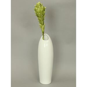 Váza keramická biela 13*11*43cm