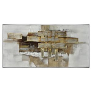OLEJOMAĽBA, abstraktné, 180/55 cm, Monee