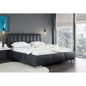 Čalúnená posteľ LANA + matrac DE LUX, 160x200, madryt 1100