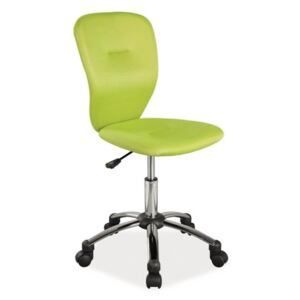 Kancelárska stolička COLOR, 83-93x40x40x44-54, zelená