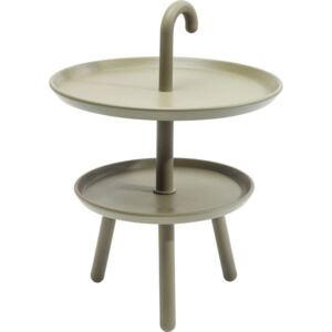 Zelený odkladací stolík Kare Design Jacky, ⌀ 42 cm