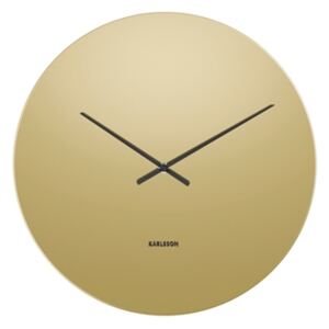 Karlsson Zlaté nástenné hodiny - Karlsson Mirage Gold, OE 40 cm
