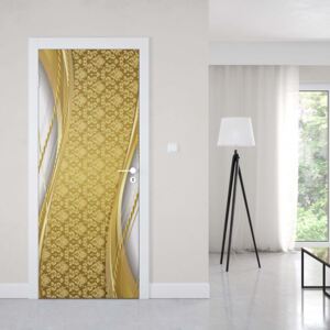 GLIX Fototapeta na dvere - Gold Ornamental Design