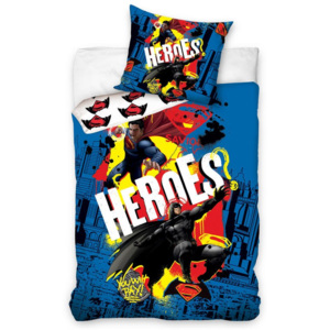 Tiptrade bavlna obliečky Batman vs Superman heroes 140x200 70x90