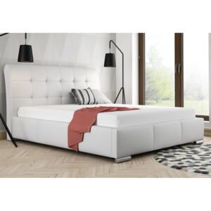 Čalúnená posteľ BERAM + matrac DE LUX, 140x200, madryt 912