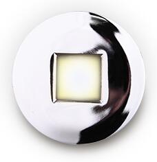 Maxlight DOT SQUARE | zapustená dizajnová bodovka IP65 Farba: Biela