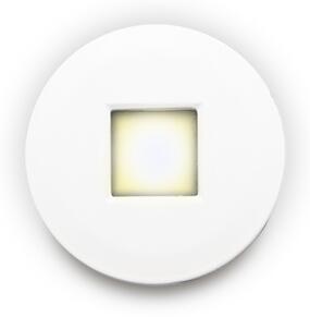 Maxlight DOT SQUARE | zapustená dizajnová bodovka IP65 Farba: Chróm