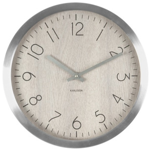 Karlsson 5609WH Designové nástenné hodiny, 35 cm