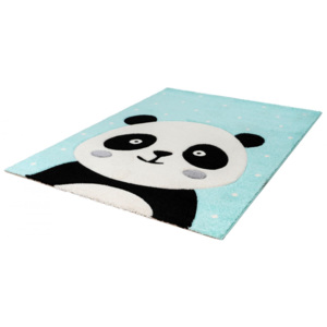 1,20 x 1,70 m - Detský kusový koberec Panda Amigo 322 zelený