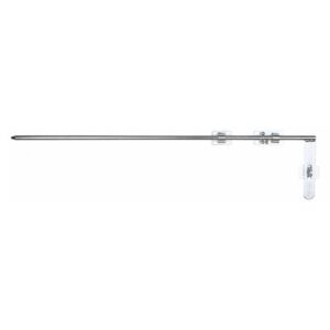Zástrč vrát, brány a dverí - petlica s okom 64.065, 800 mm, pr.14 mm, pozinkováno