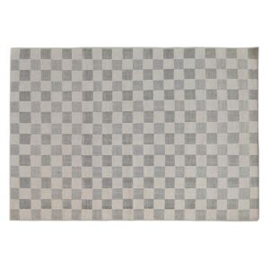 1,70 x 2,40 m - Vlnený zátažový obojstranný koberec Dhurrie Wool