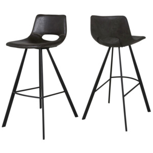 Barová stolička Izabella 98 cm / čierna