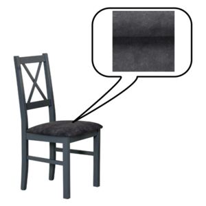 Jídelní židle CASA 10, 94x43x40, grafit/látka 24Z