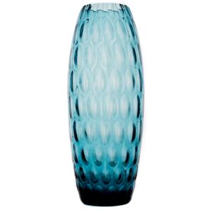 Váza Optika, farba azúrová, výška 300 mm