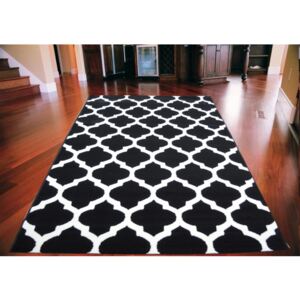 Kusový koberec PP Makao čierny, Velikosti 120x170cm