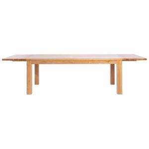 Masívny skladací dub jedálenský stôl Korund (viac možností veľkosti) (Kopírovat) - 2000 (3000) x1000x40