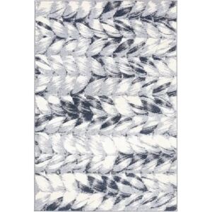 Kusový koberec Braid světle šedý 80 x 120 cm