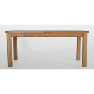 Rozkladací oválny jedálenský stôl z dubového dreva VIDA Living Breeze, dĺžka 2,46 m