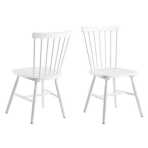 Dizajnová jedálenska stolička Neri, biela
