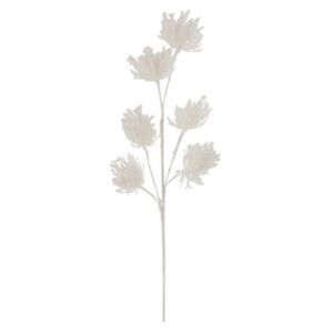 Vetvička borovica biela zasnežená 12ks set WINTER WONDERLAND