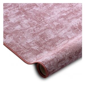 Metrážny koberec SOLID ružový - 400 cm