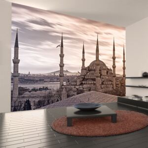 Bimago Fototapeta - Modrá mešita - Istanbul 350x270 cm