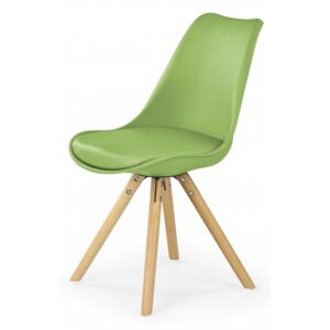Jedálenská stolička K201 Halmar Zelená