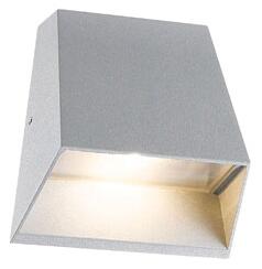ACA DECOR Vonkajšie nástenné LED svietidlo ITIS Grey 7W/230V/3000K/329Lm/110°/IP54, šedé