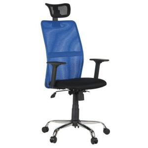 Kancelárska stolička Diana, modrá/čierna