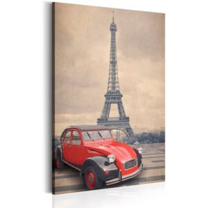 Bimago Obraz na plátne - Retro Paris 60x90 cm
