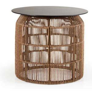 Záhradný kávový stolík PAMIR - Hnedá