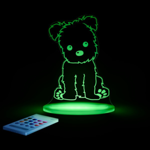 Detské LED nočné svetielko Aloka Puppy