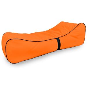 Zdravsi-spanok Sedací vak Lounge Sole Nylon- Vodeodolný Nylon: 5. Oranžový
