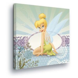 Obraz na plátne - Disney Green Fairy III 40x40 cm