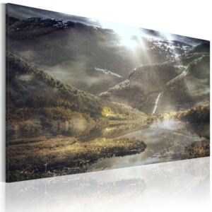 Obraz na plátne - The land of mists 60x40 cm