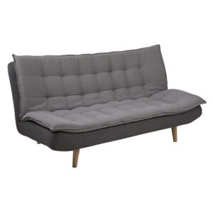 Dizajnová rozkladacia sedačka Alva, 195 cm, sivá