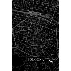 Mapa Bologna black