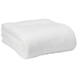 Fleecová deka biela