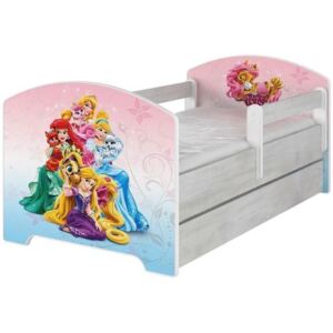 MAXMAX Detská posteľ Disney - PALACE PETS 140x70 cm