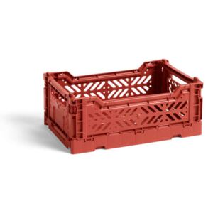 HAY Úložný box Crate S, terracotta