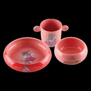 Lunasol - Detský porcelánový set – Nillie – 3 ks (450506)