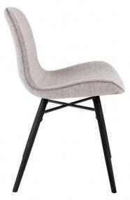 LESTER stolička Sivá - svetlá
